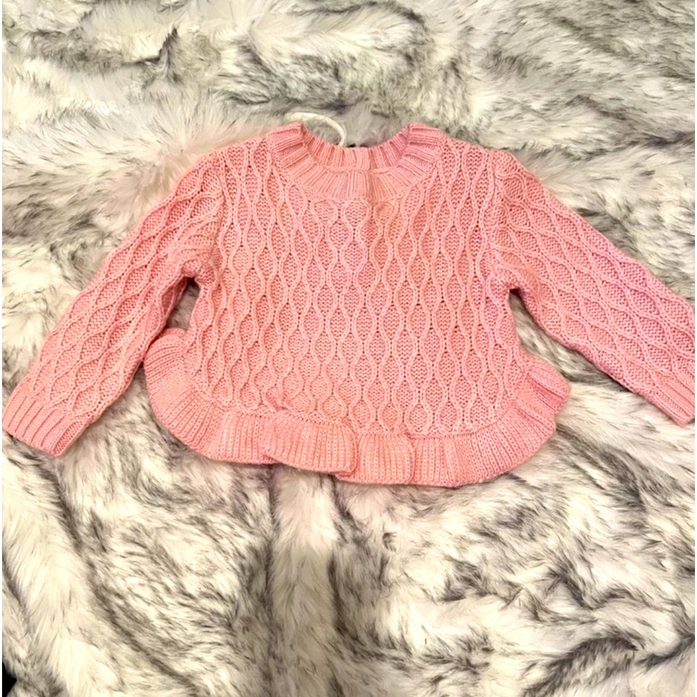 Janie and Jack Peplum Sweater